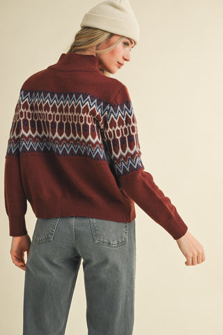 Winchester Zip Up Sweater