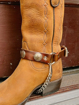 Portrait Nickel Boot Harness Chain