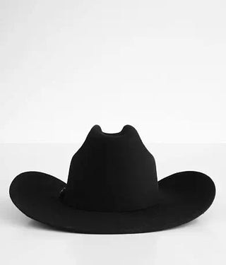 Twister Black Felt Crushable Cowboy Hat