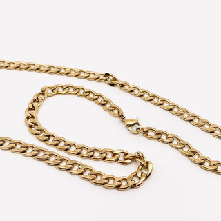 Stainless Steel Gold Chain