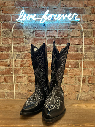 J.B. Dillon Men's Cowboy Boots Size 10.5 wide