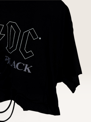 AC/DC Back in Black Cropped Chop Shop