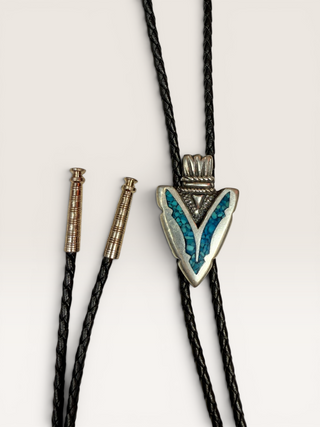 Vintage Wild Cowboy Turquoise Arrowhead