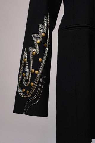 Shania Embroidered Blazer