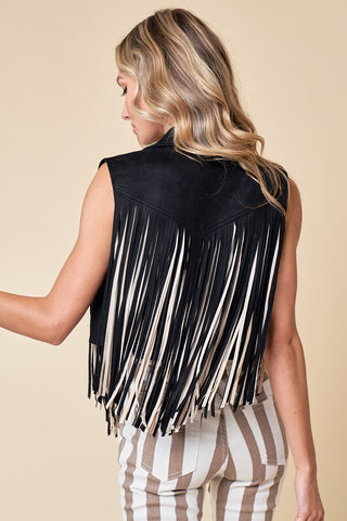 Whiskey River Fringe Vest