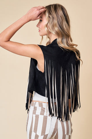 Whiskey River Fringe Vest