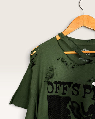 Offspring Extra Distressed T-Shirt Chop Shop