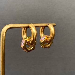 18k Langley Huggie Earrings
