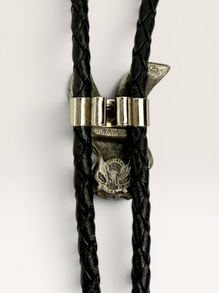 Pewter Eagle Bolo Tie