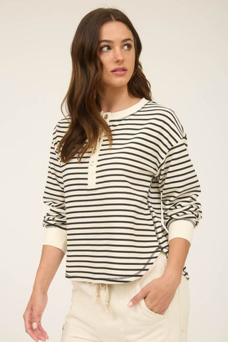 Angus Long Sleeve Henley