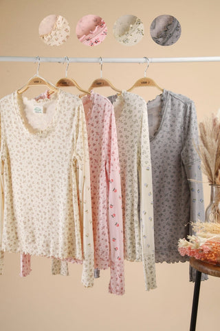 Just A Girl Floral Top