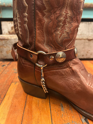 Indian Head Nickel Boot Harness Chain