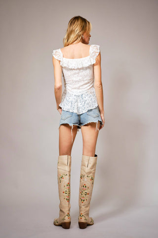Sweet Ray Lace Top