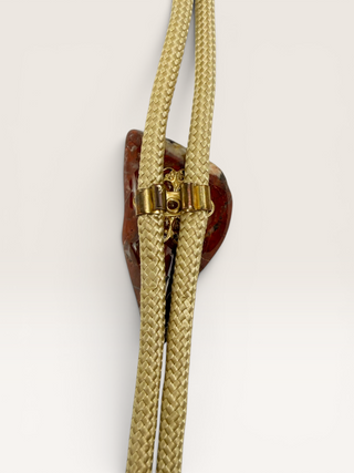 Red Jasper Vintage Bolo Tie