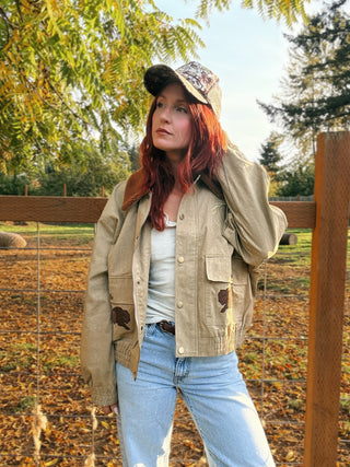 Badlands Sherpa-Collar Denim Jacket