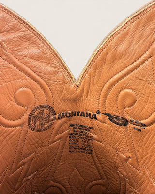 Montana Boots Genuine Snake Cowboy Boots Men’s Size 9.5 / Women’s 11