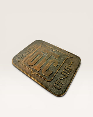 Vintage 1975 OTC Commemorative Belt Buckle