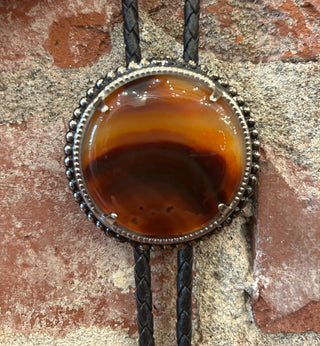 Tiger’s Eye Bolo Tie
