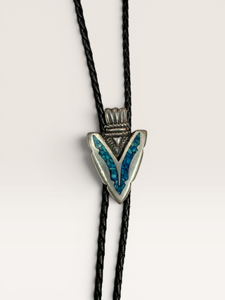 Vintage Wild Cowboy Turquoise Arrowhead