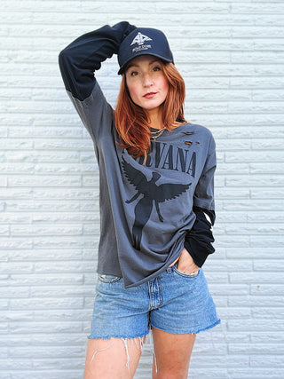 Chop Shop Nirvana Long Sleeve  T-Shirt