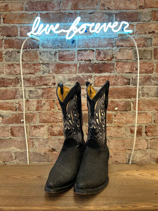 Los Caporales Bull Neck Women’s Cowboy Boots Size 9