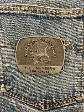 North American Hunting Club Belt Buckle