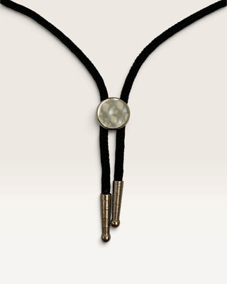 Pearlescent Pendant Bolo Tie