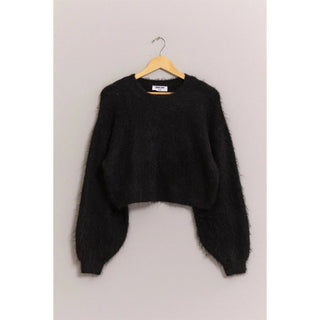 Runaway Mohair Crop Sweater