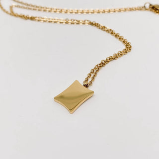 Gold Plated Good Luck Pendant Necklace