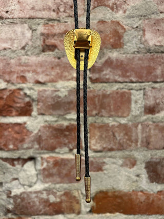 Golden Cowboy Bolo Tie