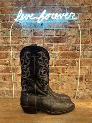 Nocona Lizard Skin Women's Cowboy Boots Size 9.5/ Men's Size 8.5