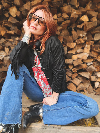 Wish You Didn't Know Fringe Shacket