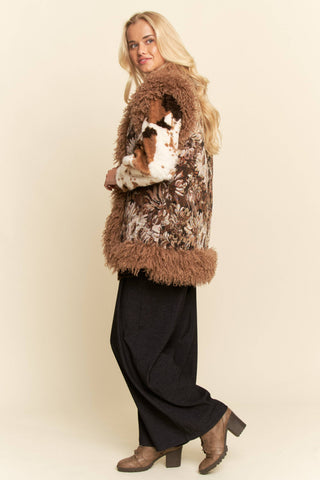 Desert Daisy Jacquard Vest