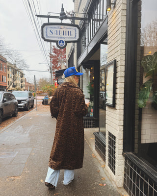 After Midnight Leopard Faux Fur Jacket