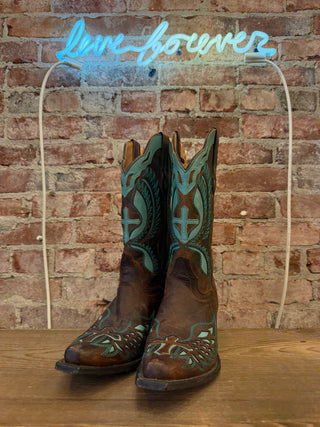 JB Dillon Women’s Cowboy Boots Size 9