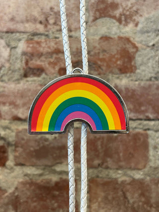 Rainbow Bolo Tie