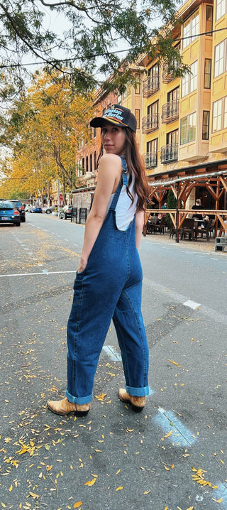 On The Go Denim Jumpsuit