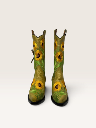 J.B. Dillon Cowboy Boots Size W 11