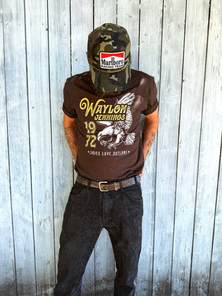 Waylon Jennings 1972 - The Eagle Album Tee