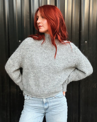 Heart of Glass Mock Neck Sweater