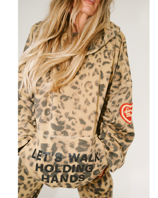 HLM Sorry Mom Hoodie Leopard