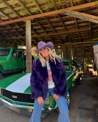 Pioneer Western Cowboy Hat Lilac