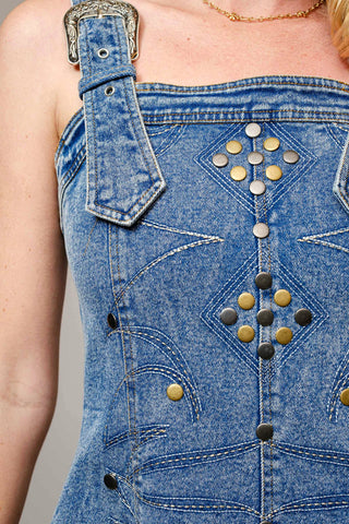 Coastal Cowgirl's Dream Denim Dress