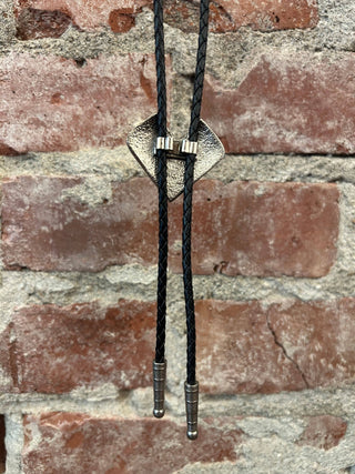 Metal Heart Shaped Bolo Tie