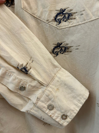 Vintage Men’s Roper Snap Up Shirt L