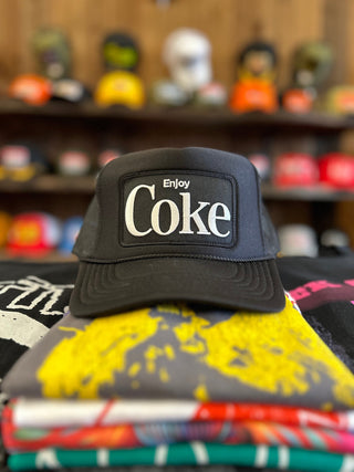 Enjoy Coke Patch Trucker Hat