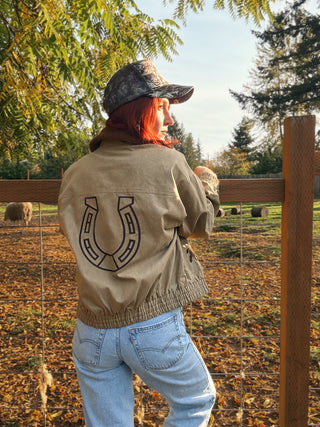 Badlands Sherpa-Collar Denim Jacket