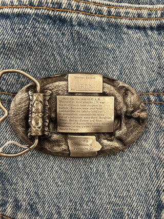 I Was Saved By PIK Belt Buckle