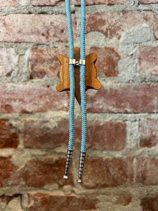 Wooden Turtle Bolo Tie