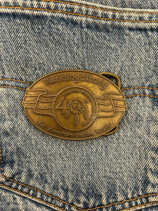 American Indian Youth Belt Buckle